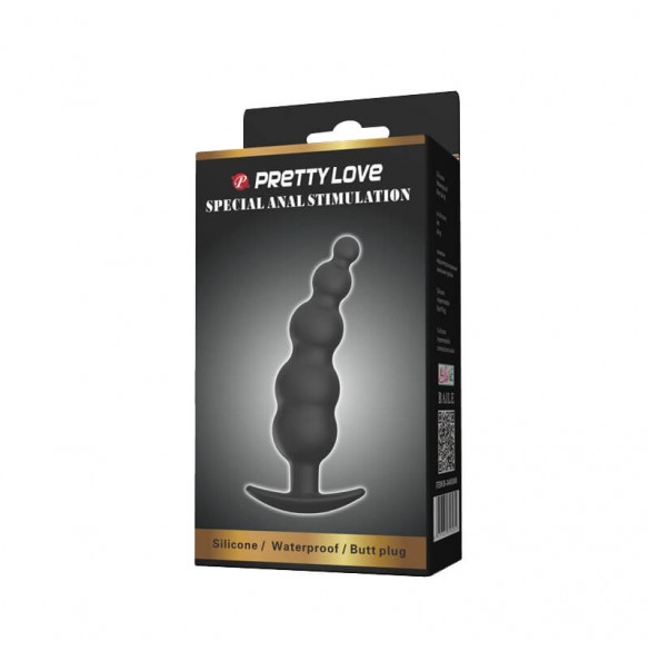 PRETTY LOVE - Anal Stimulation Butt Plug I (Black) PRETTY LOVE - Anal Stimulation Butt Plug I (Black)
